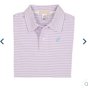 EUC The Beaufort Bonnet Company Prim & Proper Polo Onesie Size 6-12M